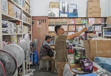 Euforia Piala Dunia Tingkatkan Penjualan Perangkat TV Digital di Sabang