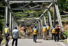 BPJN Aceh Pastikan Jembatan Enang-Enang Tetap Dibuka, Kendaraan Berat Dilarang
