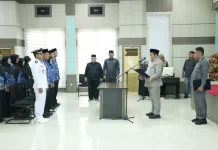 Wali Kota Sabang Lantik 20 Pejabat Administrator dan Pengawas