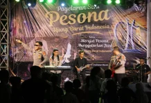 Group Band Polres Sabang Meriahkan Pagelaran Seni Pesona Ujung Barat