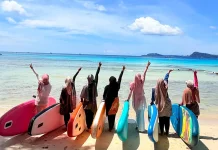 Tren Paddle Board Makin Ramai, Dispar Optimistis Tarik Lebih Banyak Wisatawan