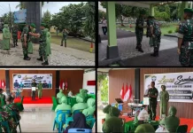 Pesan Perdana Dandim Baru: Kodim Harus Profesional dan Dicintai Rakyat
