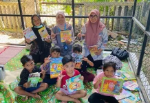Relawan Literasi Sabang Kenalkan Buku sejak Dini lewat Program LITERPOS