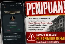 Nomor Catut Nama Pejabat Kejari Sabang Beredar, Warga Diminta Waspada