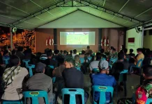 Nobar Final Piala Dunia Satukan Warga di Makodim 0112 Sabang
