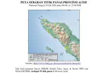 Suhu Udara di Aceh Meningkat, BMKG Deteksi 93 Titik Panas