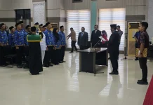 Pemko Sabang Lantik 16 Pejabat Baru