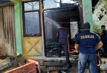 Stand Aceh Singkil di Arena Sabang Fair Terbakar