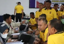 Personel Polres Sabang Jalani Pemeriksaan Kesehatan Berkala