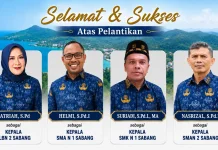 Gubernur Aceh Lantik Empat Kepala Sekolah dari Sabang