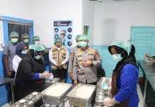 Kapolres Sabang Awasi Standar Keamanan Pangan di Dapur SPPG MBG