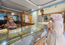 Harga Emas di Sabang Turun, Tembus Rp 7.550 juta Permayam