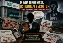 Minim Informasi, Keterbukaan Kinerja BSI Dipertanyakan