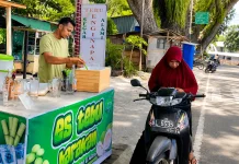 Cuaca Panas Tingkatkan Permintaan Minuman Dingin di Sabang