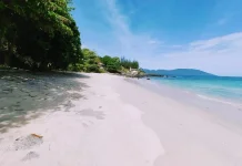Nikmati Panorma Pantai Kasih jelang Senja di Kota Sabang