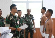 Pantukhir Casis Bintara TNI AU di Sabang Tekankan Seleksi Transparan