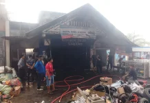 Sebuah Bengkel Motor di Sabang Terbakar