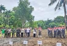Lanal Sabang Tanam Kedelai untuk Ketahanan Pangan