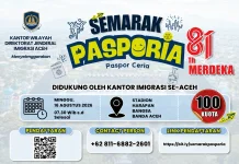 Ayo Serbu CFD Banda Aceh, Ada 100 Kuota Paspor