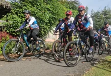 Gowes Bareng GASAK Ajak Masyarakat Sabang Hidupkan Olahraga Bersepeda