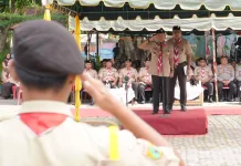 Wakil Wali Kota Sabang Dorong Pramuka Perkuat Ketahanan Pangan
