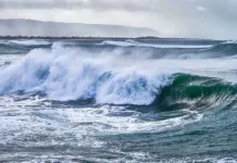 Gelombang Perairan Sabang Capai 2,5 Meter