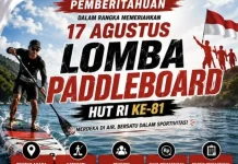 Lomba Paddleboard Meriahkan HUT RI ke-81 di Iboih