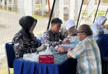 Lanudal Sabang Berikan Layanan Pemeriksaan Kesehatan Gratis untuk Warga
