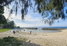 Pantai Keramat Jadi Favorit Warga Sabang saat Akhir Pekan