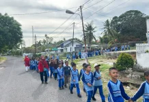 SDN 2 Kota Sabang Gelar Jalan Santai Meriahkan HUT RI ke-81