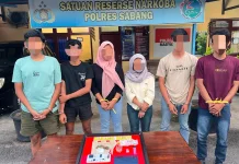Petugas Amankan Enam Orang Dugaan Penyalahgunaan Narkoba
