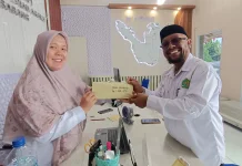 Kankemenag Sabang Salurkan Donasi Rp10 Juta untuk Korban Gempa