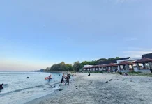 Pantai Balepasi Ie Meule Jadi Pilihan Warga Sabang Habiskan Akhir Pekan