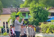 Kapolres Sabang Minta Personel Beri Pelayanan Terbaik kepada Masyarakat