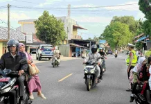 Polisi di Sabang Antisipasi Kecelakaan Lalu Lintas saat Jam Sekolah