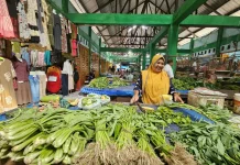 Harga dan Stok Sayuran di Pasar Induk Sabang Stabil