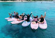 Nikmati Laut Sabang Sambil Berburu Foto Estetik dengan Paddle Board