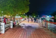 Suasana Kota Sabang setelah Jam 10 Malam
