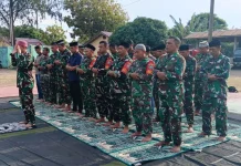 Prajurit TNI di Sabang Gelar Shalat Istisqa di Tengah Kemarau