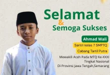 PTQ Baitussalihin Cetak Hafiz Berprestasi hingga Tingkat Nasional