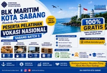 BLK Maritim Sabang Buka Pelatihan Gratis, Empat Keahlian Siap Dipelajari