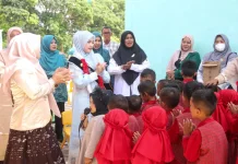 Bunda PAUD Tinjau Revitalisasi TK Pembina 1 Sabang