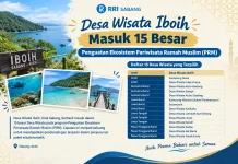 Iboih Masuk 15 Besar Penguatan Pariwisata Ramah Muslim