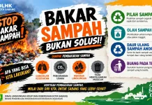 DLHK Sabang Ingatkan Warga, Membakar Sampah Bukan Solusi