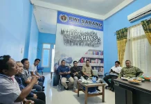 Dandim Sabang Temu Ramah dengan PWI Perkuat Sinergi Media