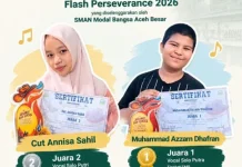 Siswa MTsN Sabang Raih Juara dan Golden Tiket di Flash Perseverance 2026