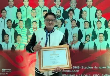 Taekwondoin Aceh Terima Penghargaan HAORNAS Aceh 2026