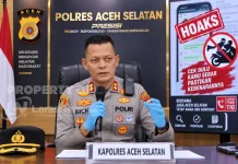 Kapolres Aceh Selatan Bantah Adanya Isu Pembegalan di Wilayahnya