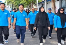 Jalan Santai Warnai Peringatan Harhubnas 2026 di KSOP Sabang