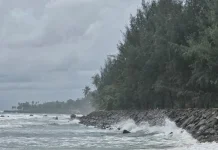 Cuaca Sabang Berawan, Gelombang Laut Capai 2,5 Meter